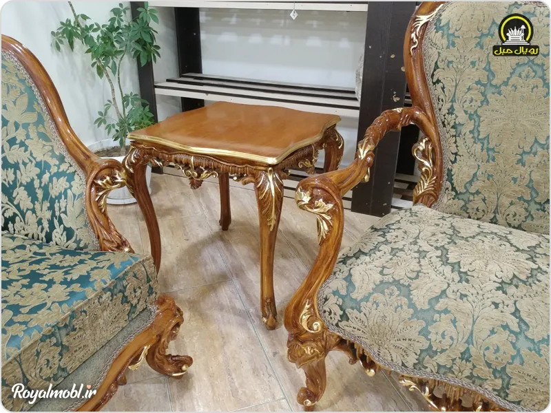 مبل کلاسیک رویال مبل مدل ماریا - تصویر 6