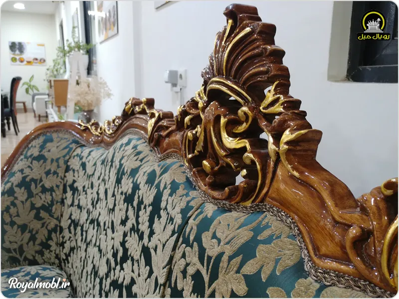 مبل کلاسیک رویال مبل مدل ماریا - تصویر 9