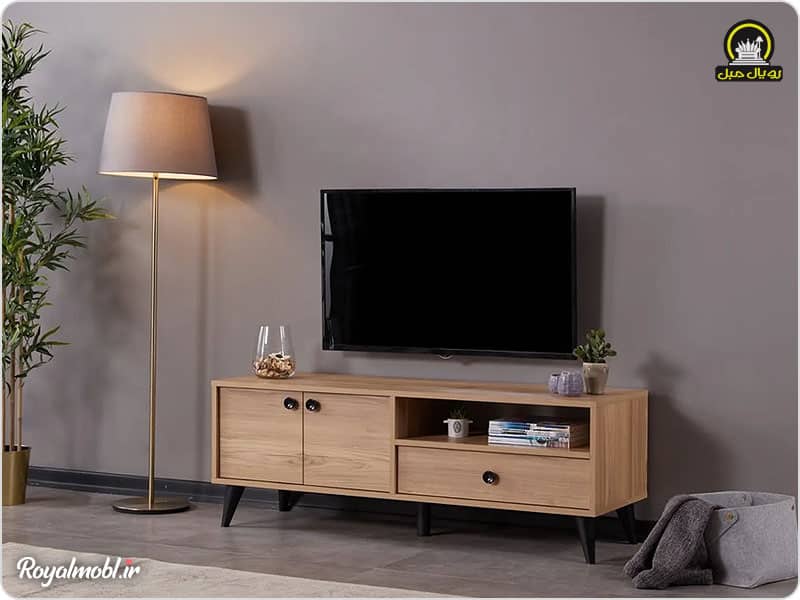 میز تلویزیون رویال مبل مدل میلان - تصویر 5