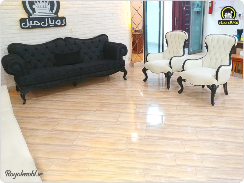مبل کلاسیک رویال مبل مدل کاترین - تصویر 5