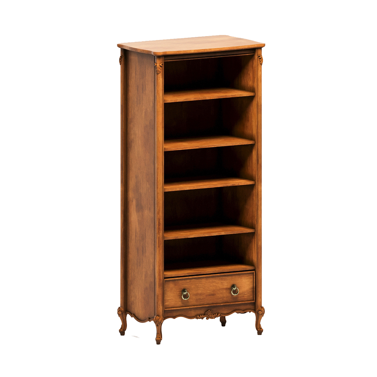 کتابخانه ساحل چوب مدل ژولیت - تصویر 2