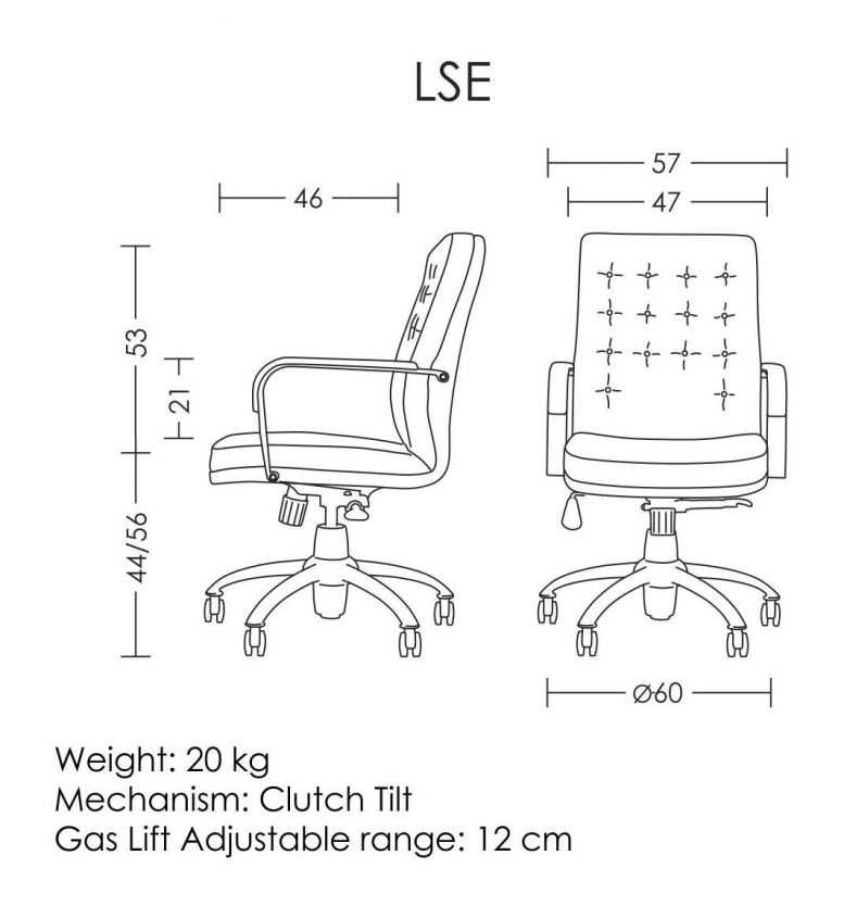 صندلی کارشناسی آرتمن مدل LSE-162 - تصویر 2