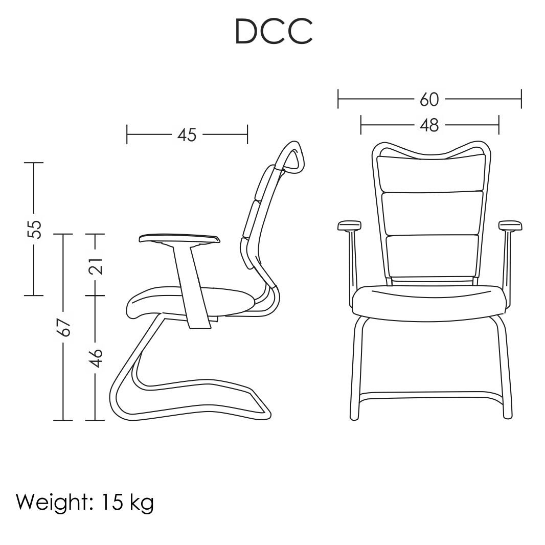 صندلی کنفرانسی آرتمن مدل DCC-315 - تصویر 2