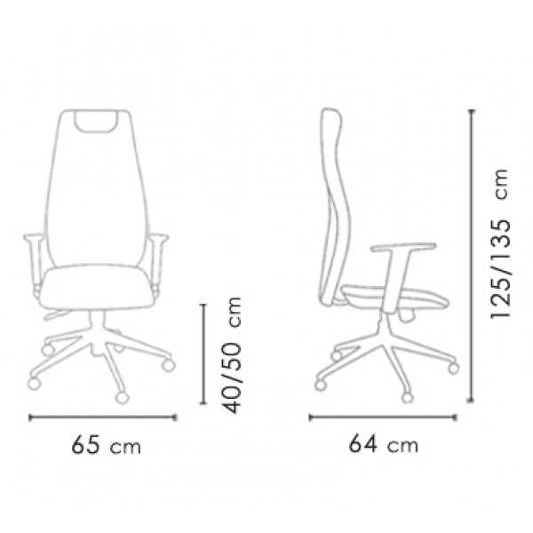 صندلی مدیریتی نظری مدل وینر M205 - تصویر 2