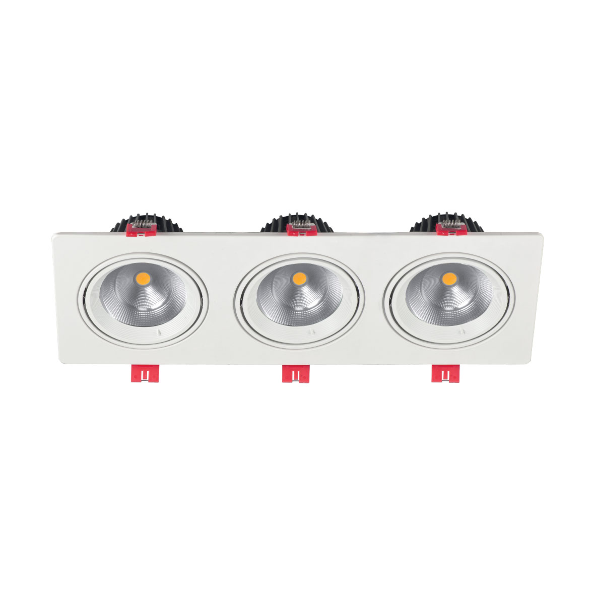 چراغ سقفی توکار شعاع الکتریک مدل SH-6503-3x24W