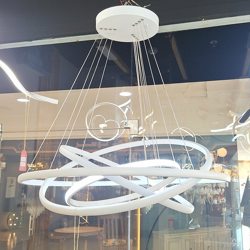 لوستر چشمه نور مدل A6361/4 مدرن - تصویر 6