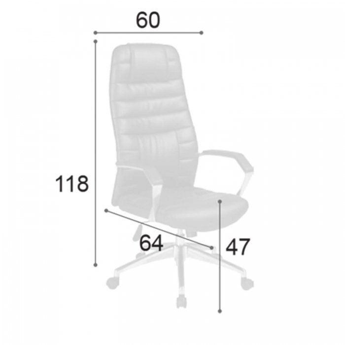 صندلی مدیریتی راحتیران مدل T1151 - تصویر 4