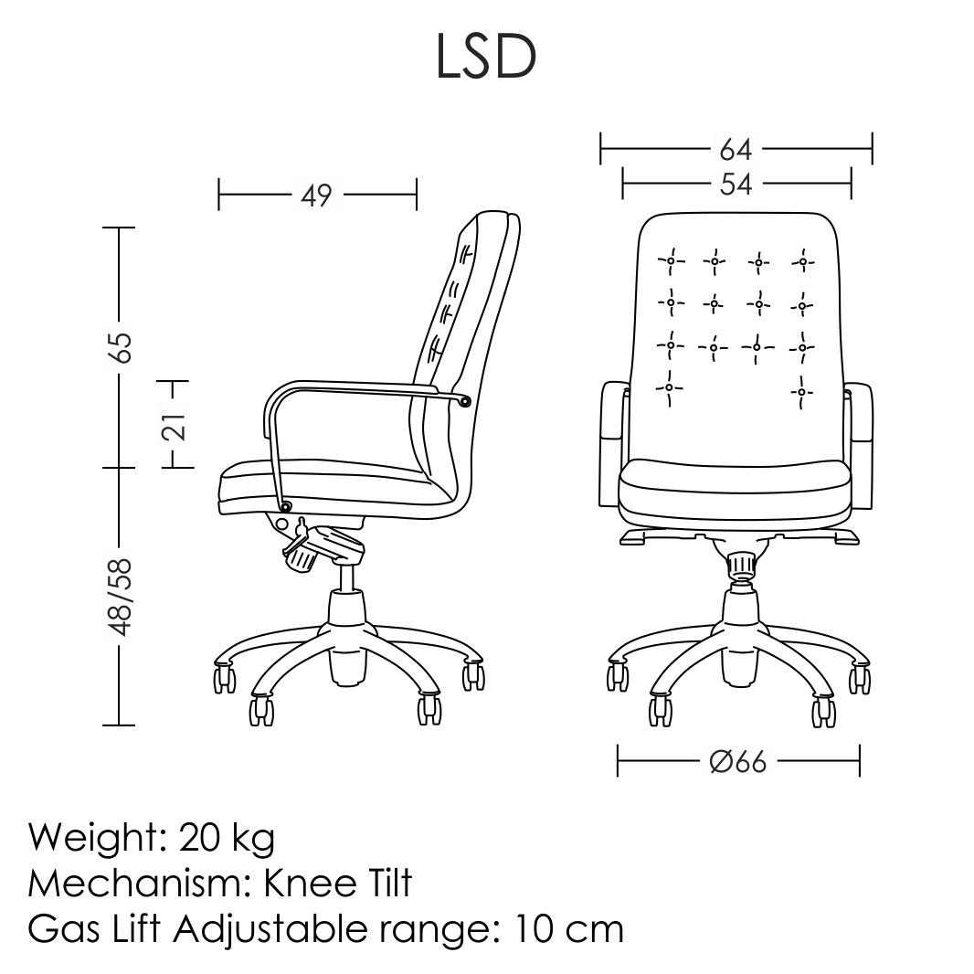 صندلی کارشناسی آرتمن مدل LSD-162 - تصویر 5