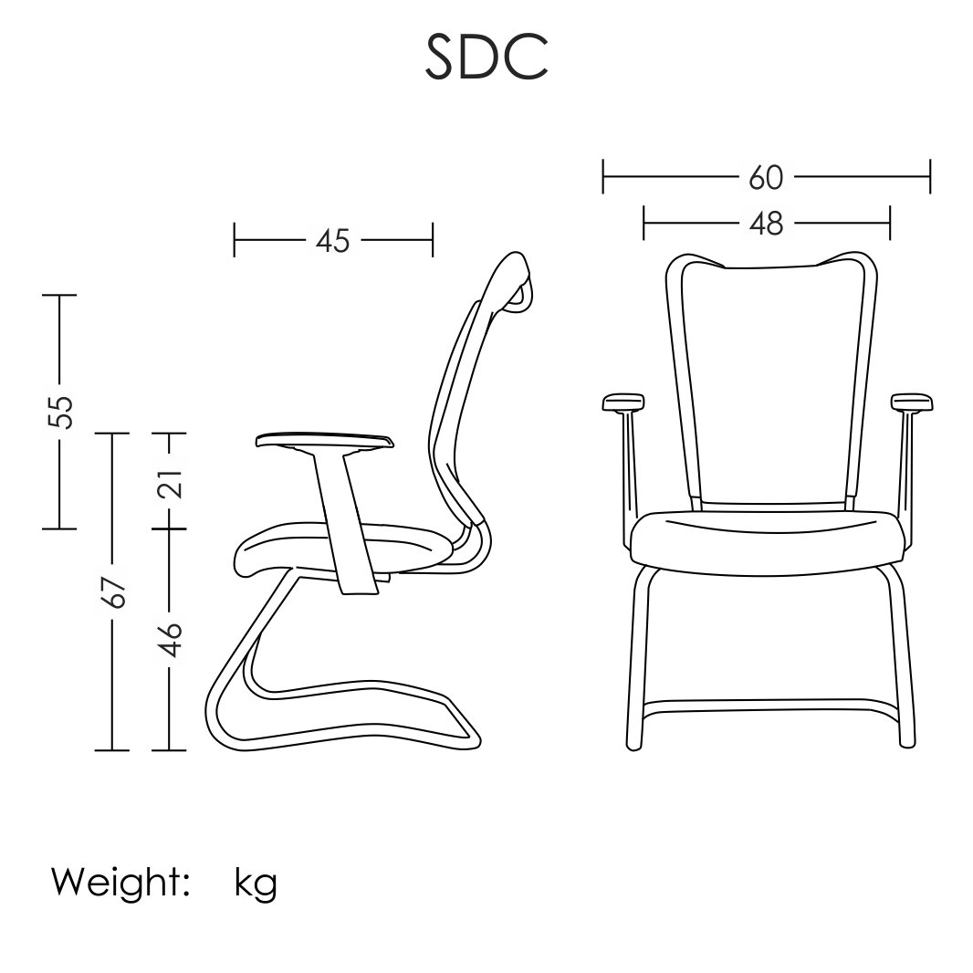 صندلی کنفرانسی آرتمن مدل SDC-315 - تصویر 3