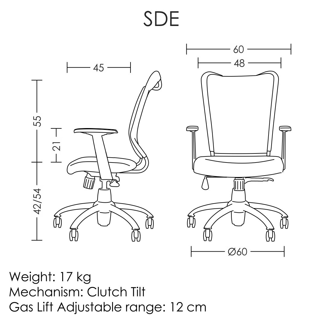 صندلی کارشناسی آرتمن مدل SDE-162 - تصویر 2