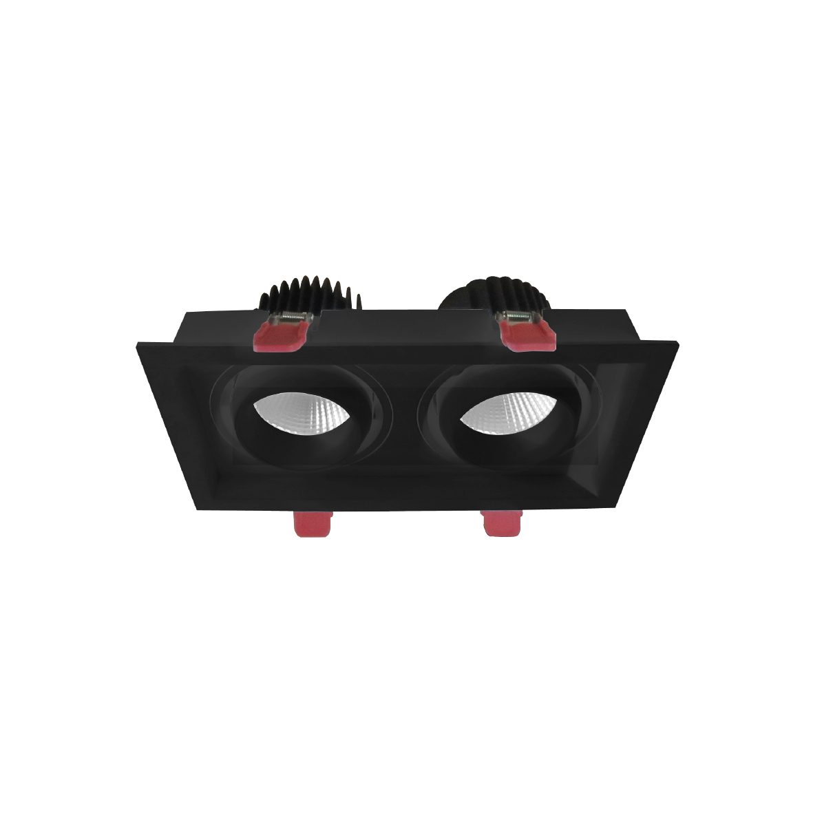 چراغ سقفی توکار شعاع الکتریک مدل SH-6702- 2x36W - تصویر 2