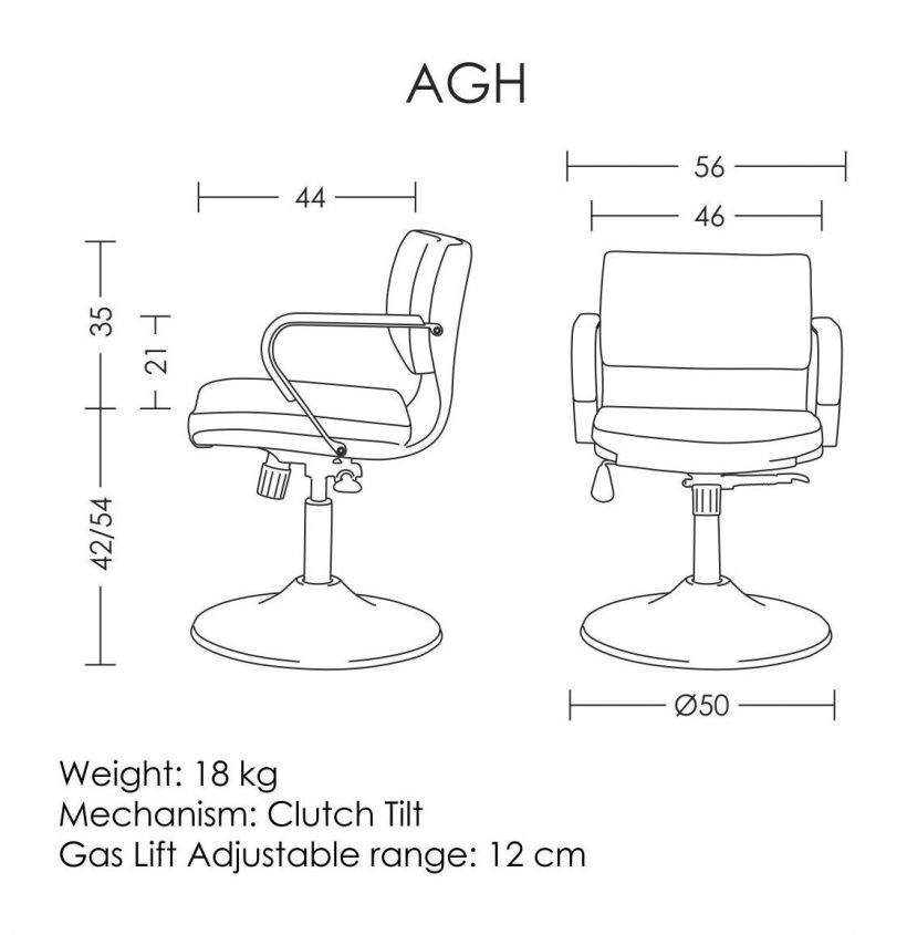 صندلی آرایشگاهی آرتمن مدل AGH-662 - تصویر 4