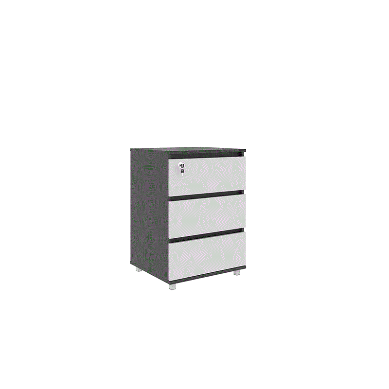 فایل سه کشو نیلپر مدل NODF554 ارتفاع کوتاه