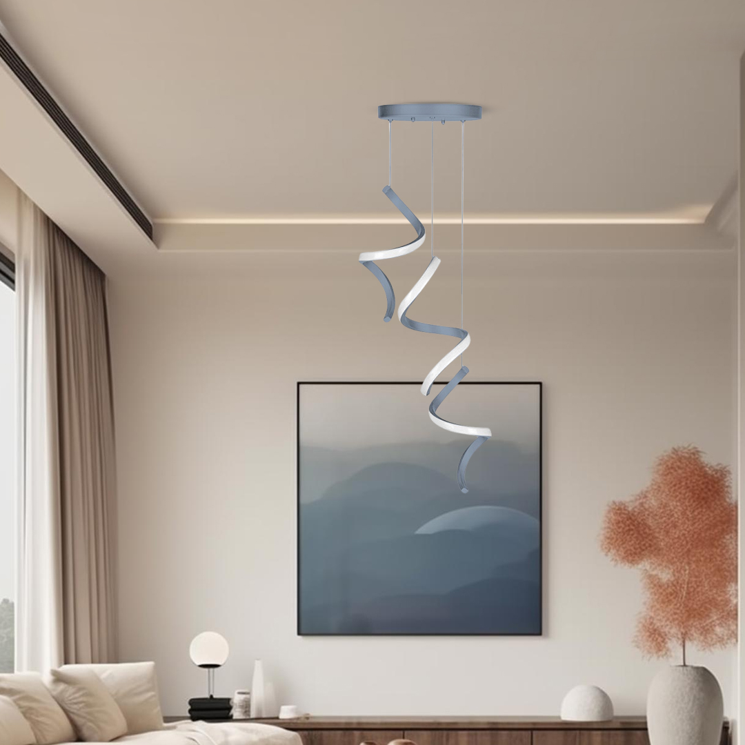 لوستر چشمه نور مدل L6364/3 سه شعله - تصویر 4