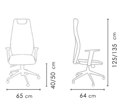 صندلی مدیریتی نظری مدل وینر M205A - تصویر 4