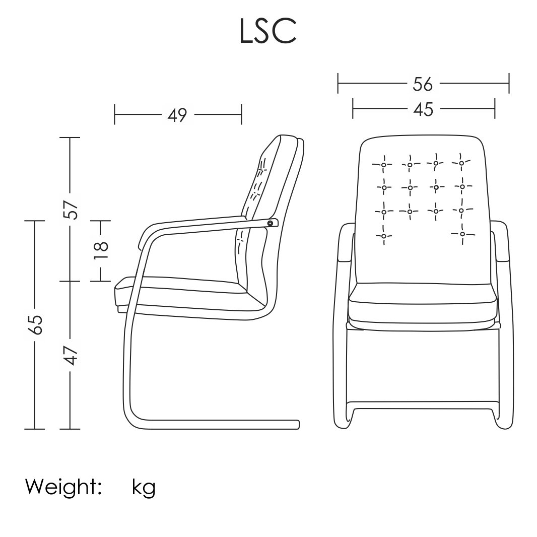 صندلی کنفرانسی آرتمن مدل LSC-315 - تصویر 2