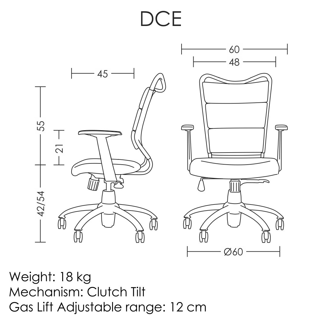 صندلی کارشناسی آرتمن مدل DCE-172 - تصویر 7