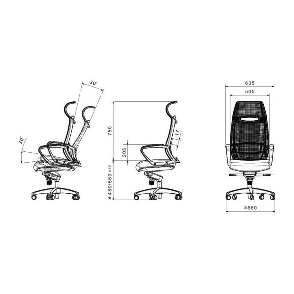 صندلی مدیریتی لیو مدل I91 - تصویر 10