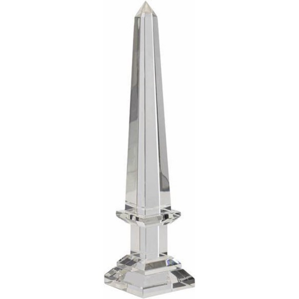 تندیس دکوری دوان مدل OBELISK رنگ شفاف کد 667126 - تصویر 2