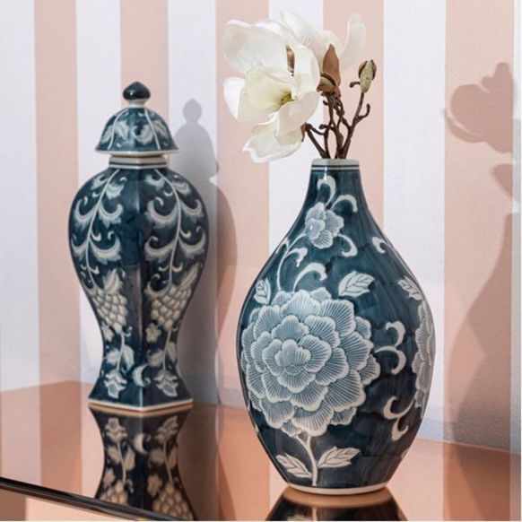 شاخه گل مصنوعی دوان مدل MAGNOLIA رنگ سفید اندازه h30cm کد 582924 - تصویر 2