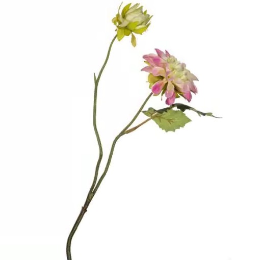 شاخه گل مصنوعی دوان مدل DHALIA رنگ صورتی اندازه h42cm 17719