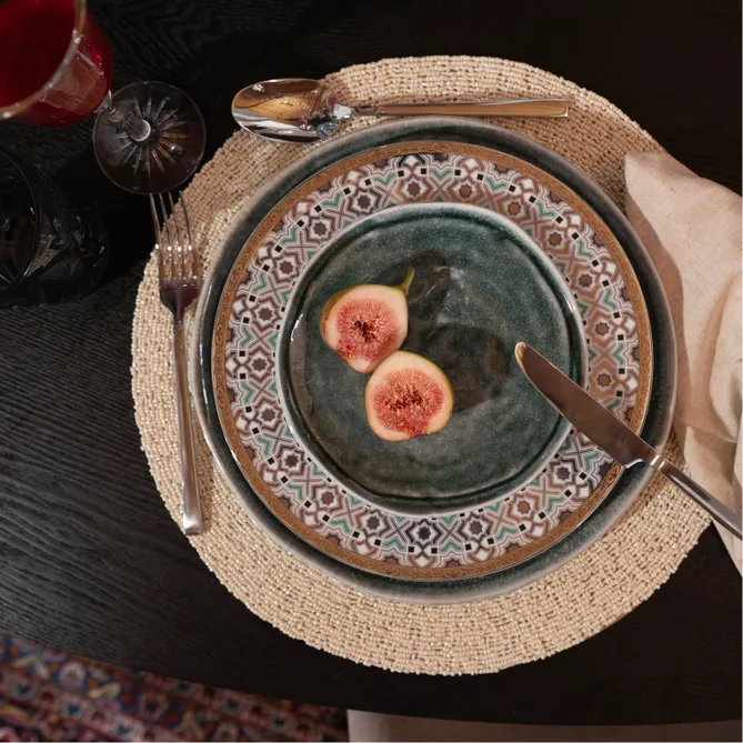 ست قاشق و چنگال دوان مدل NEVES رنگ نقره‌ای اندازه s/4 کد 681847 - تصویر 2