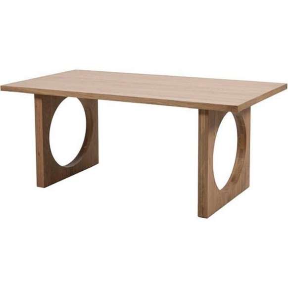 میز ناهارخوری دوان مدل FORUM رنگ طبیعی سایز 90×180 کد 673923 - تصویر 2