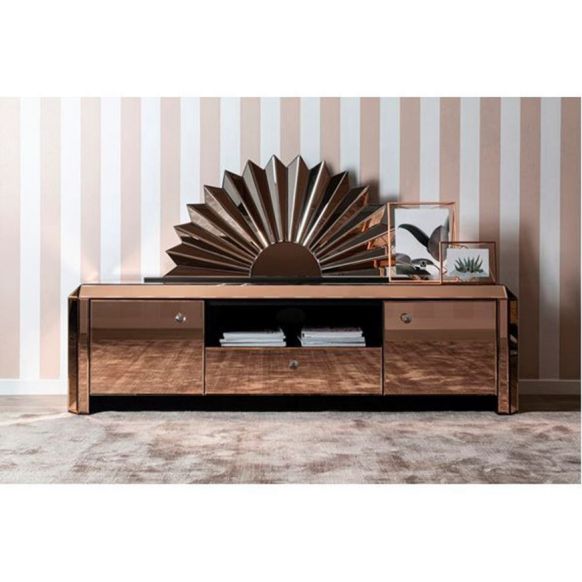 آینه دکوراتیو دوان مدل FAAN رنگ شفاف اندازه 50×110 کد 654477 - تصویر 2