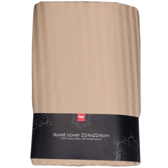 کاور لحاف دوان مدل ABHI رنگ بژ اندازه 224×224 کد 558453
