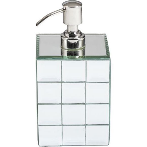 جا مایع صابونی پمپی دوان مدل QUBE رنگ شفاف کد 665341