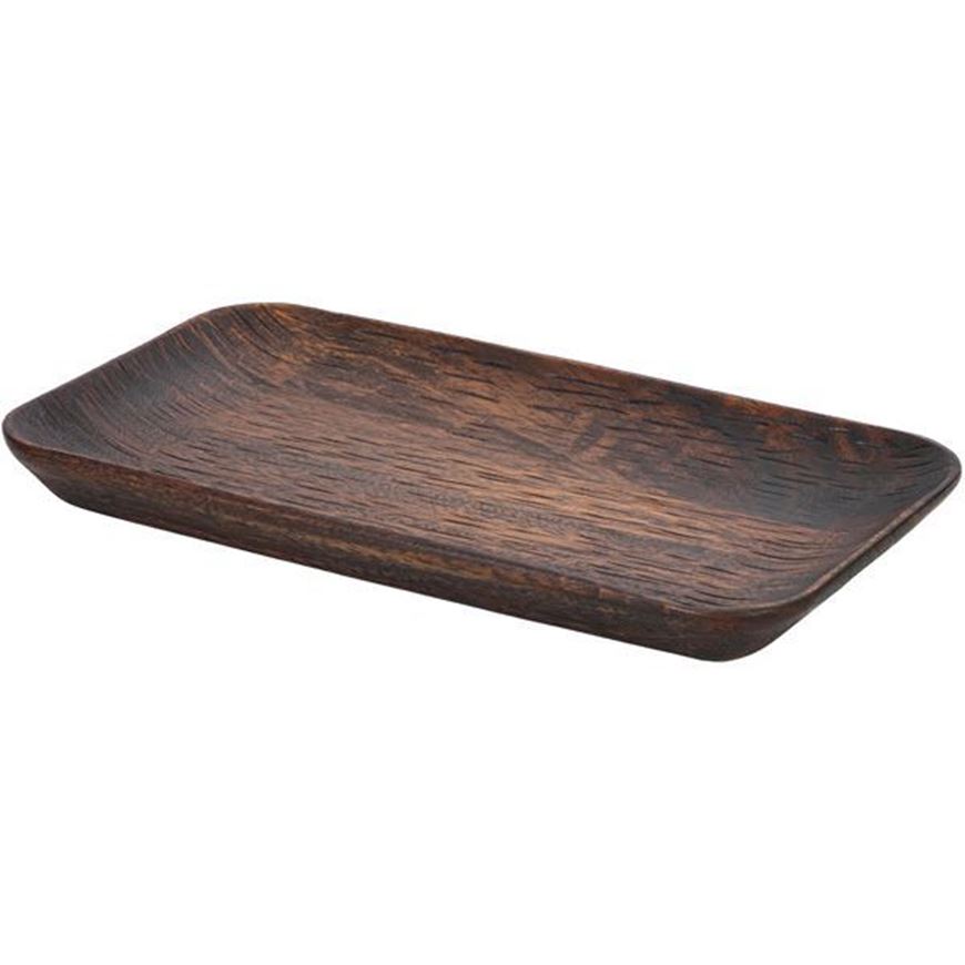 سینی دوان مدل ACACIA رنگ قهوه‌ای تیره سایز 33×20 کد 681427 - تصویر 2