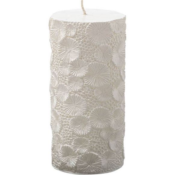 شمع دوان مدل BLOSSOM سفید ابعاد 8×16 کد 667042
