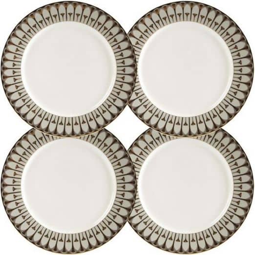 بشقاب میوه خوری دوان مدل OBERON رنگ طوسی/طلایی کد 657277S - تصویر 5