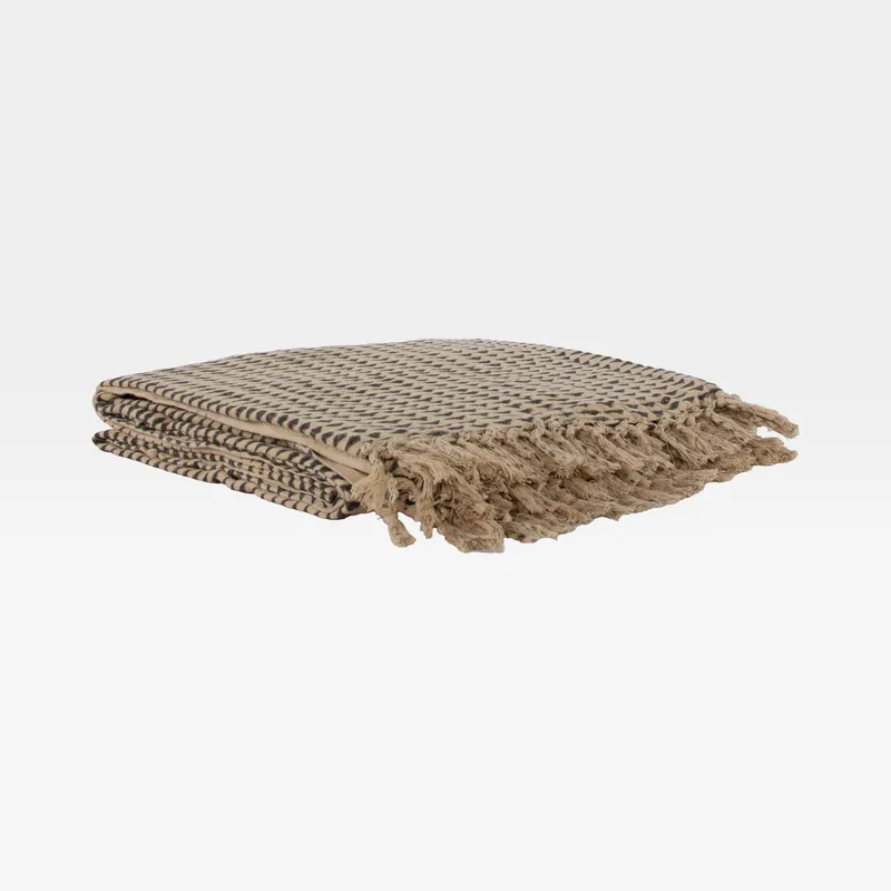 شال مبل دوان مدل RAFAEL رنگ بژ سایز 125×150 کد 687503