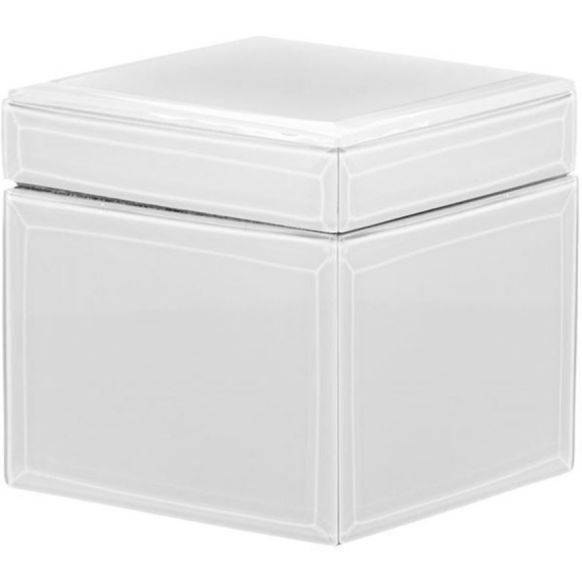 جعبه تزئینی دوان مدل BLANC رنگ سفید اندازه 10×10 کد 653161 - تصویر 2