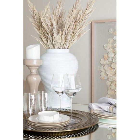 لیوان دوان مدل TULIP رنگ شفاف اندازه h10cm کد 665873s - تصویر 4