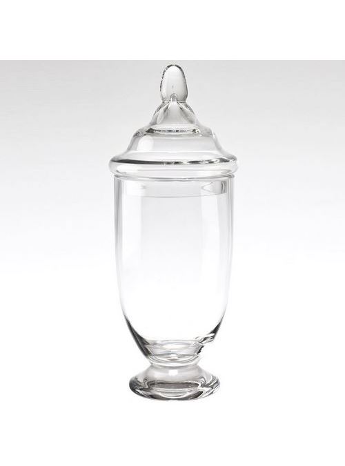 ظرف دکوری دوان مدل FERRAN رنگ شفاف اندازه h40cm کد 573995 - تصویر 2