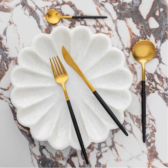 کاسه دوان مدل MARBLE رنگ سفید کد 673104 - تصویر 2
