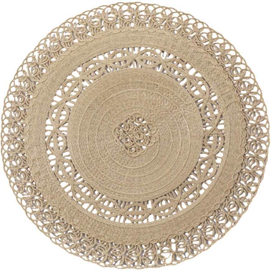 زیر بشقابی دوان مدل CAMELIA رنگ طبیعی قطر 40cm کد 682134