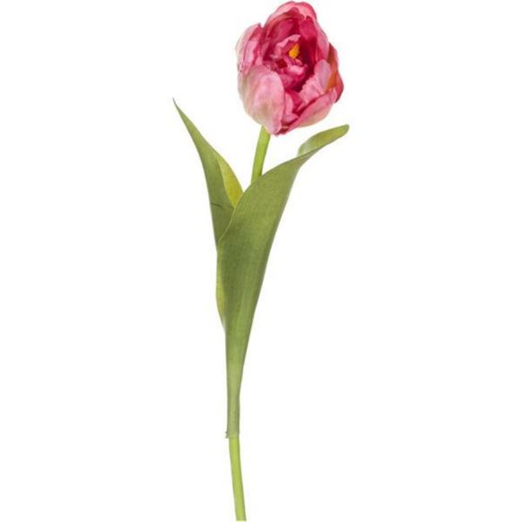 شاخه گل مصنوعی دوان مدل TULIP رنگ صورتی اندازه h68cm 615648