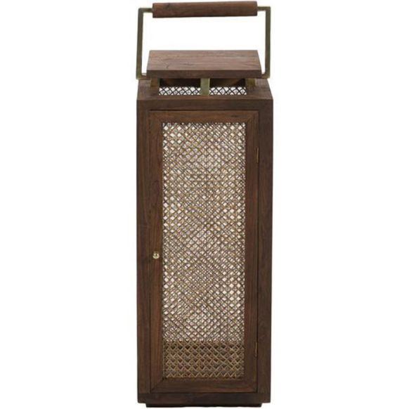 فانوس دوان مدل CANE رنگ برنجی اندازه h80cm 671445