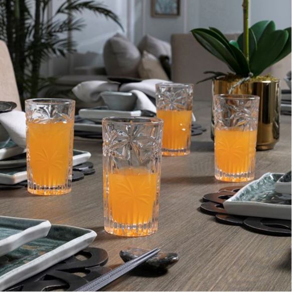 لیوان دوان مدل MIAMI رنگ شفاف اندازه h14cm 651355s - تصویر 2