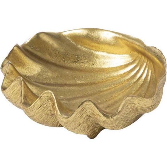 ظرف دکوری دوان مدل LINUS رنگ طلایی اندازه 30×29 کد 667924